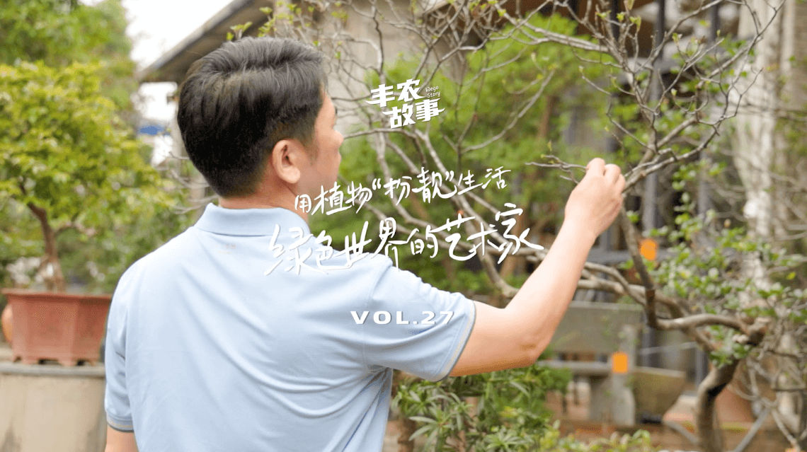 17年，他用一草一木去点亮了一个个家。